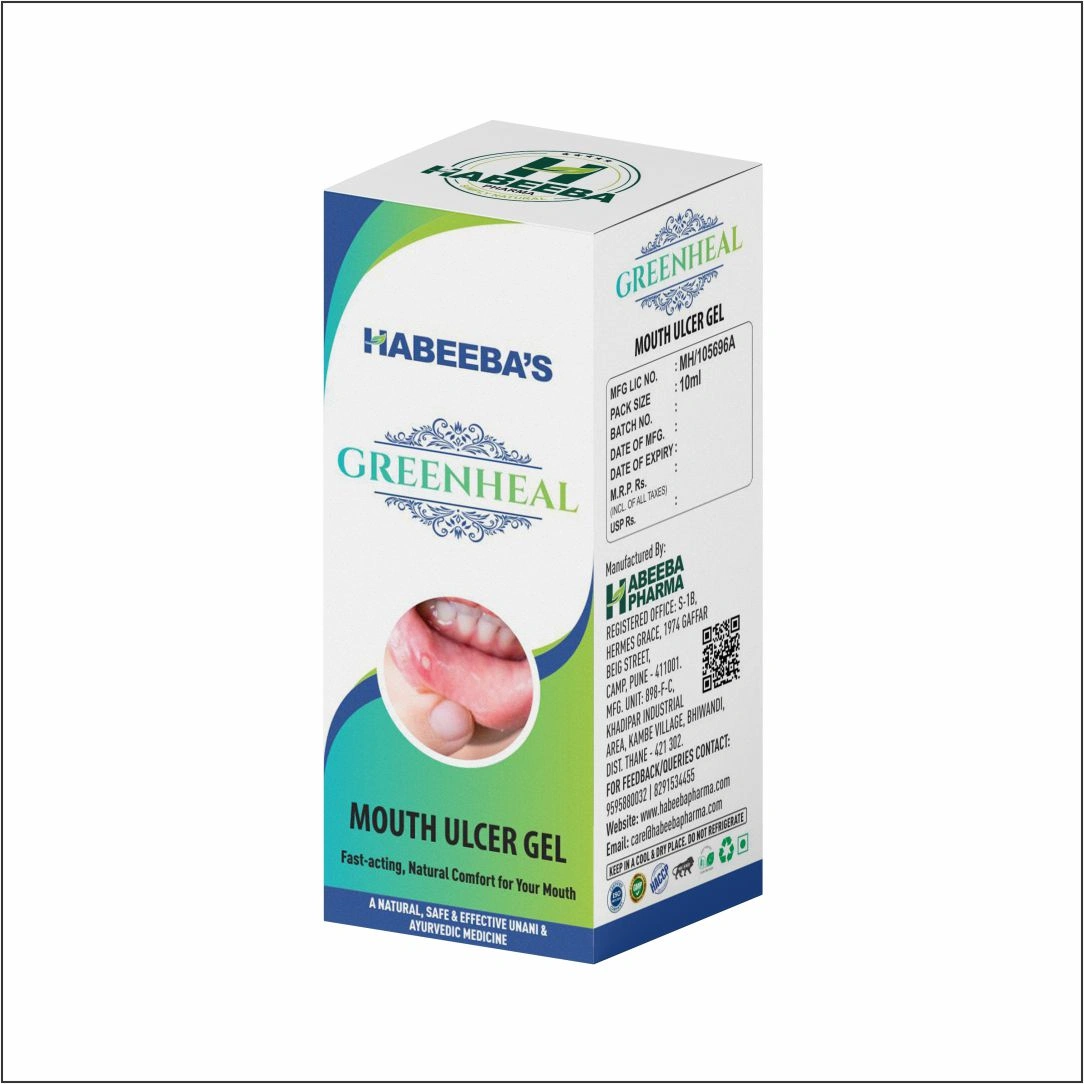 GREENHEAL® MOUTH ULCER GEL